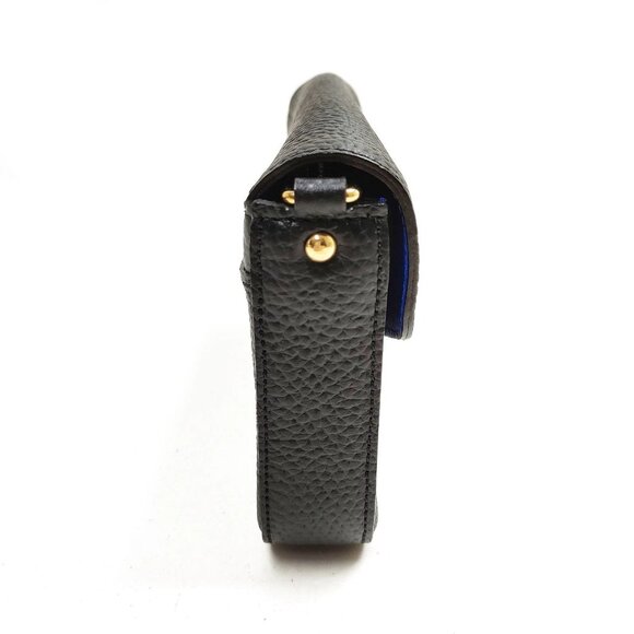 ADMJ Clutch Bag Black Leather mon-312-091325 - Picture 3 of 9